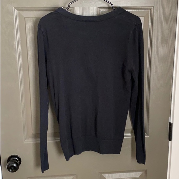 Black Button Up Cardigan // Full Tilt - Picture 4 of 5